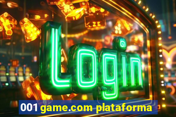 001 game.com plataforma